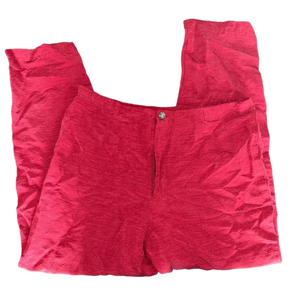 Chico's Pants - Chico’s Design Red Pants Silk Linen